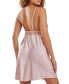 Lace Trim Chemise Nightgown Lingerie, Online Only