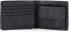 U.S. POLO ASSN. Horizontal Wallet with Coin and Flap Blue, blue