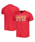 Фото #2 товара Men's Scarlet San Francisco 49Ers Team Stripe T-shirt