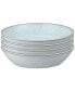 Фото #1 товара Kiln Collection Stoneware Pasta Bowls, Set of 4