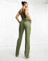 Фото #4 товара Aria Cove tailored trouser co-ord in khaki