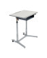Фото #1 товара 3S Mobile Desk, Sit Stand and Store, Adjustable, Open Front Desk, Grey
