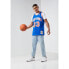 Фото #4 товара Mitchell & Ness NBA Swingman New York Knicks Patric Ewing T-Shirt SMJYGS18186-NYKROYA91PEW