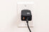 OUR PURE PLANET Wall Charger 1 USB + 1 USBC EU port 30W - Indoor - AC - 20 V - Black