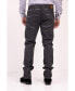 ფოტო #2 პროდუქტის Men's Modern Swiped Denim Jeans