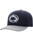 ფოტო #4 პროდუქტის Men's Navy, Gray Penn State Nittany Lions Two-Tone Reflex Hybrid Tech Flex Hat