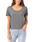 Фото #1 товара Threads 4 Thought Whitlea Raw Edge Slim Baby Henley Women's L