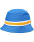 Men's Blue Los Angeles Chargers Striped Bucket Hat