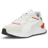 Фото #2 товара Puma Mirage Sport Asphalt Lace Up Mens White Sneakers Casual Shoes 38897804