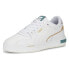 Фото #2 товара Puma Ca Pro Glitch Pastel Lace Up Womens White Sneakers Casual Shoes 39201001