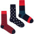 Фото #1 товара PEPE JEANS Colorblck Dot crew socks 3 pairs