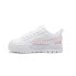 Фото #3 товара Puma Mayze Gingham Cozy Platform Lace Up Toddler Girls White Sneakers Casual Sh