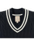 Фото #2 товара Women's Long Sleeve V-Neck Cricket Sweater