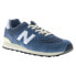 New Balance 574 U574RBJ Mens Blue Suede Lace Up Lifestyle Sneakers Shoes