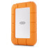 Фото #1 товара LaCie Mini Rugged, externe Festplatte"Orange USB-C SSD 2 TB