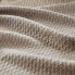 Фото #2 товара Twin Textured Cotton Blanket Khaki