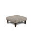 Gauthier Square Fabric Ottoman