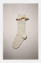 Фото #4 товара Long lace-trimmed socks