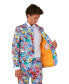 Фото #3 товара Big Boys SpongeBob Frenzy Slim Fit Suit Set