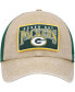 Men's Khaki Green Bay Packers Dial Trucker Clean Up Snapback Hat