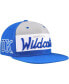 Фото #1 товара Men's White/Royal Kentucky Wildcats Retro Sport Color Block Script Snapback Hat