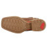 Фото #5 товара Ботинки Justin Boots Stampede Tooled-Inlay Embroidered Soft Toe Work для мужчин в коричневом цвете
