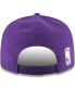 Фото #4 товара Men's Purple Los Angeles Lakers Official Team Color 9FIFTY Snapback Hat
