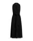 LAUREN Ralph Lauren Crepe Halter Midi Dress 12 Black 305073