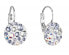 Фото #1 товара Charming earrings with Swarovski crystals 51035.3 violet