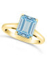 Кольцо Macy's Topaz Bliss Gold Sky Blue Topaz, 5 - фото #1