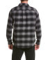 Фото #2 товара Frame Denim Plaid Flannel Shirt Men's Black S