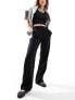 Фото #1 товара Vero Moda tailored straight leg trousers in black