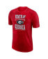 Фото #3 товара Men's Red Georgia Bulldogs Team Stack T-shirt