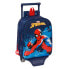 Фото #1 товара Школьный рюкзак с колесиками Spider-Man Neon Тёмно Синий 22 x 27 x 10 cm