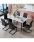 7-Piece Dining Table and Chair Set for Home or Office