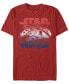 Фото #1 товара Men's Star Spangled Falcon Short Sleeve Crew T-shirt