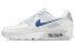 Фото #1 товара Кроссовки женские Nike Air Max 90 в бело-синем цвете