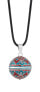 Женское колье Jingle bell Maya HM20 silver, blue, red - фото #1