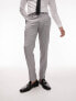 Фото #7 товара Topman skinny suit trouser in grey