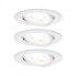 PAULMANN 934.67 - Recessed lighting spot - GU10 - 3 bulb(s) - LED - 2700 K - White