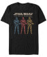 Star Wars Men's Episode IX Rise of Skywalker Rainbow Troopers T-shirt