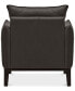 Фото #5 товара CLOSEOUT! Chanute 34" Leather Chair, Created for Macy's