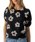 ფოტო #2 პროდუქტის Women's Sunny Days Short-Sleeve Sweater