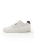 Levi's Liam trainers with red tab logo in white Normales Weiß, 39 - фото #2