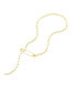 ფოტო #1 პროდუქტის Safety Pin Paper Clip Lariat Necklace