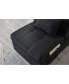 Фото #9 товара Living Room Bed Room Furniture With Black Linen Fabric Recliner Chair Bed
