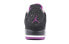 Фото #5 товара Jordan Air Jordan 4 Retro Fuschia 中帮 复古篮球鞋 GS 黑紫 / Кроссовки Jordan Air Jordan 705344-027