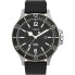 Фото #1 товара Мужские часы Timex HARBORSIDE - INDIGLO Чёрный