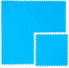 POOLMATTEN 2,6m² 4 EVA Matten 81 cm Blau