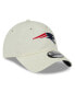 Фото #2 товара Men's Cream New England Patriots Core Classic 2.0 9TWENTY Adjustable Hat